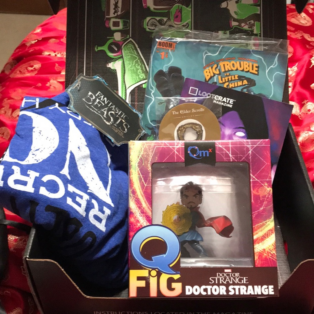 LOOT CRATE MAGICAL NOVEMBER 2016